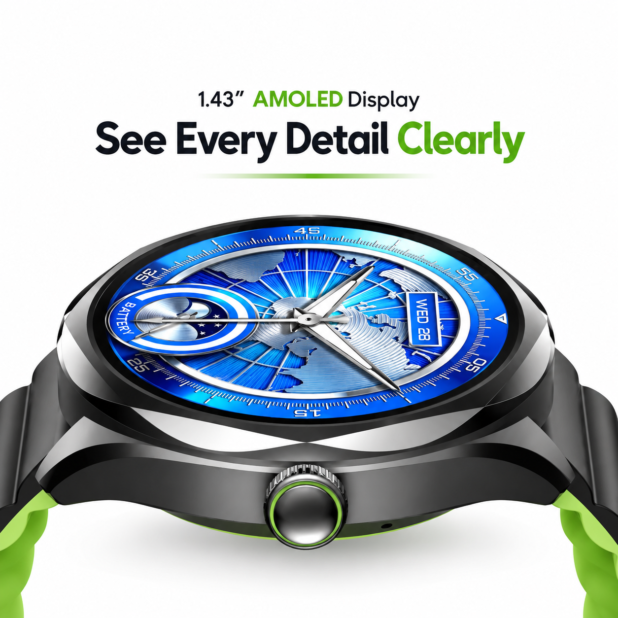 Oraimo Watch Nova 2R OSW-834 AMOLED Bluetooth Calling Smartwatch Price in Bangladesh